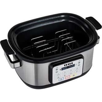 Tesla MultiCook M80 Deluxe elektromos főzőedény ezüst