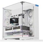 Thermalright A70 White táp nélküli ablakos Mid Tower számítógépház fehér