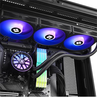 Thermalright Aqua Elite 360 ARGB V6 processzor vízhűtő fekete