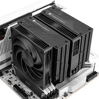 Thermalright Frost Tower 140 BLACK processzor hűtő fekete