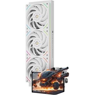 Thermalright Levita Vision 360 UB ARGB White processzor vízhűtő fehér