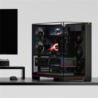 Thermalright Levita Vision 360 UB ARGB Black processzor vízhűtő fekete
