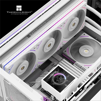 Thermalright Peerless Vision 360 UB ARGB processzor vízhűtő fehér