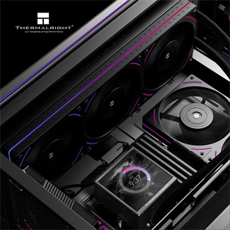 Thermalright Peerless Vision 360 UB ARGB processzor vízhűtő fekete