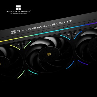 Thermalright Peerless Vision 360 UB ARGB processzor vízhűtő fekete