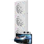 Thermalright Rainbow Vision 360 Turbo ARGB processzor vízhűtő fehér