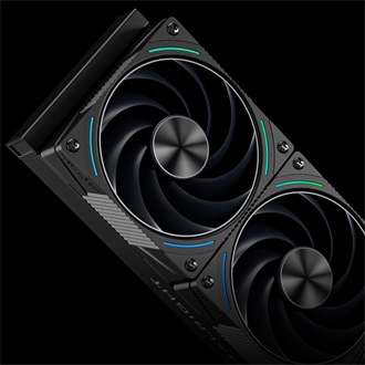 Thermalright Rainbow Vision 360 Turbo ARGB processzor vízhűtő fekete