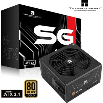 Thermalright SG-650 ATX desktop tápegység 650W 80+ Gold BOX