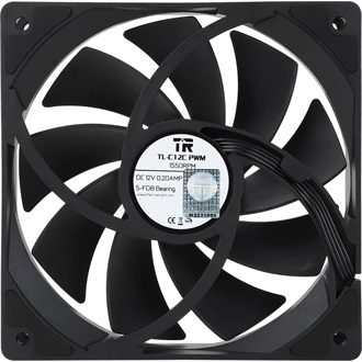 Thermalright TL-C12CX3 rendszerhűtő ventilátor kit fekete