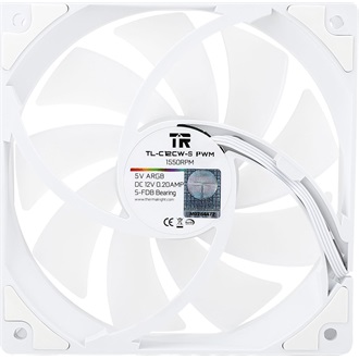 Thermalright TL-C12CW-SX3 ARGB rendszerhűtő ventilátor kit fehér