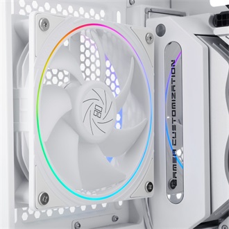 Thermalright TL-S12W ARGB rendszerhűtő ventilátor fehér