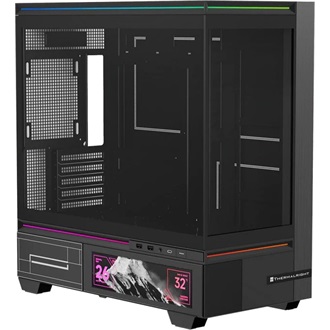 Thermalright TL-M10 Vision táp nélküli MT Mini Tower számítógépház fekete