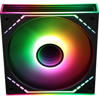 Thermalright TL-M12R-S ARGB rendszerhűtő ventilátor fekete
