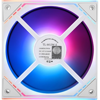Thermalright TL-M12W-S ARGB rendszerhűtő ventilátor fehér