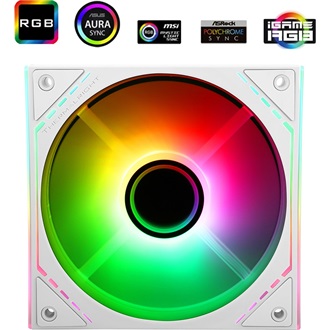 Thermalright TL-M12W-S ARGB rendszerhűtő ventilátor fehér