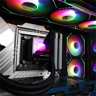 Thermalright TL-M12-S ARGB rendszerhűtő ventilátor fekete