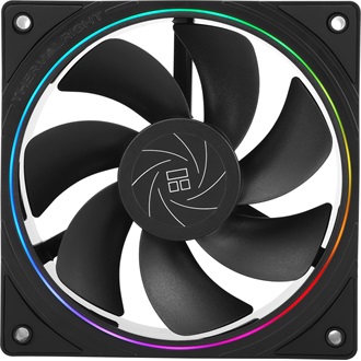 Thermalright TL-S12R ARGB rendszerhűtő ventilátor fekete