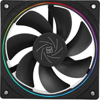 Thermalright TL-S12R ARGB rendszerhűtő ventilátor fekete