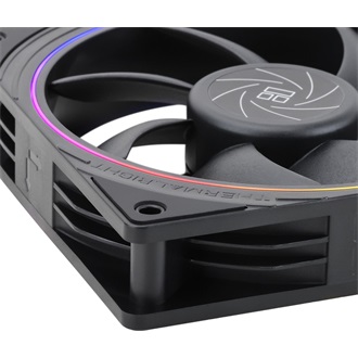Thermalright TL-S12 ARGB rendszerhűtő ventilátor fekete