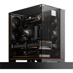 Thermalright A70 VISION táp nélküli ablakos Mid Tower számítógépház fekete