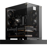 Thermalright A70 táp nélküli ablakos Mid Tower számítógépház fekete