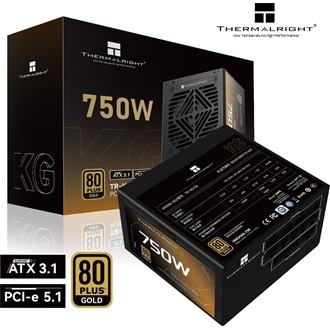 Thermalright KG-750 ATX desktop tápegység 750W 80+ Gold BOX