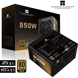 Thermalright KG-850 ATX desktop tápegység 850W 80+ Gold BOX