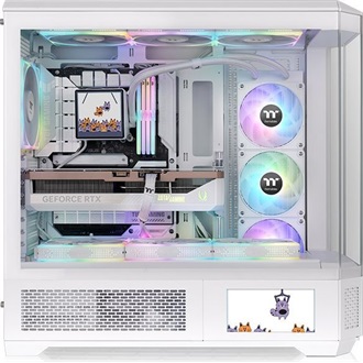 Thermaltake View 600 TG 6" LCD kijelző fehér