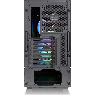 Thermaltake Ceres 330 TG ARGB táp nélküli ablakos Mid Tower számítógépház fekete