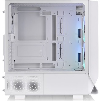 Thermaltake Ceres 330 TG ARGB Snow táp nélküli ablakos Mid Tower számítógépház fehér