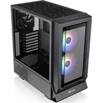 Thermaltake Ceres 350 MX Black táp nélküli ablakos Mid Tower számítógépház fekete