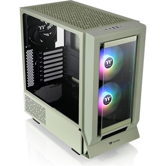 Thermaltake Ceres 350 MX Matcha Green táp nélküli ablakos Mid Tower számítógépház zöld