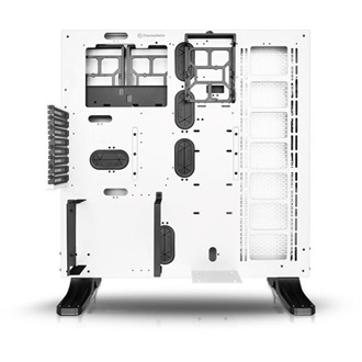 Thermaltake Core P5 Tempered Glass Snow Edition táp nélküli ablakos ATX számítógépház fehér