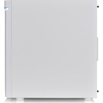Thermaltake H590 TG ARGB Snow táp nélküli ablakos Full Tower számítógépház fehér (Bontott!)