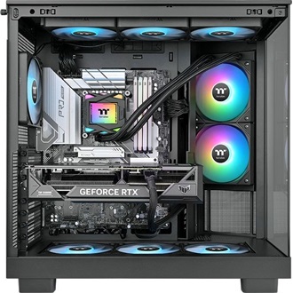 Thermaltake LA240 ARGB processzor vízhűtő fekete