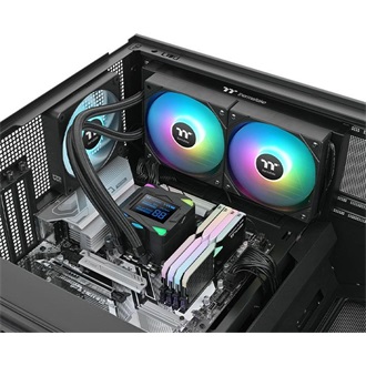 Thermaltake LA240-S ARGB processzor vízhűtő fekete