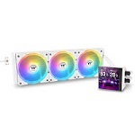 Thermaltake MAGFloe 360 Ultra ARGB Sync Snow Edition – 360 mm-es AIO nagy LCD kijelzővel