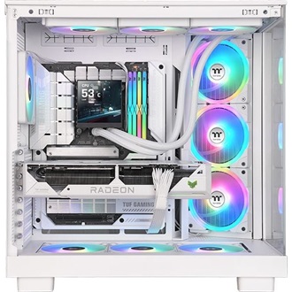 Thermaltake MAGFloe 360 Ultra ARGB Sync AIO Snow Edition processzor vízhűtő fehér