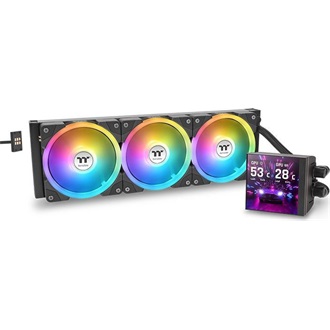 Thermaltake MAGFloe 420 Ultra ARGB processzor vízhűtő fekete