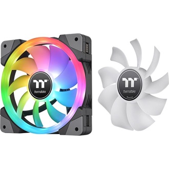 Thermaltake SWAFAN EX14 RGB TT Premium Edition (3-Fan Pack) rendszerhűtő ventilátor kit fekete-fehér