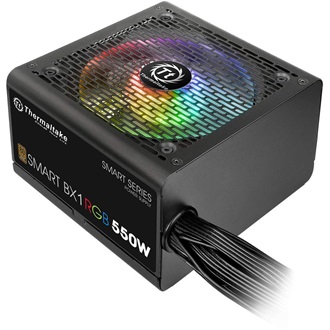 Thermaltake Smart BX1 RGB ATX gamer tápegység 550W 80+ Bronze BOX