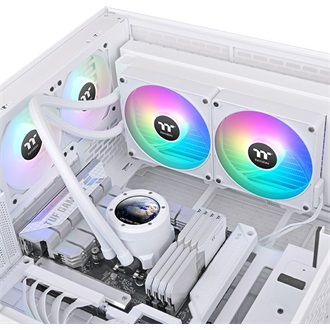 Thermaltake TH280 V2 Ultra EX ARGB Snow Edition processzor vízhűtő fehér