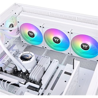 Thermaltake TH420 V2 Ultra EX ARGB Snow Edition processzor vízhűtő fehér