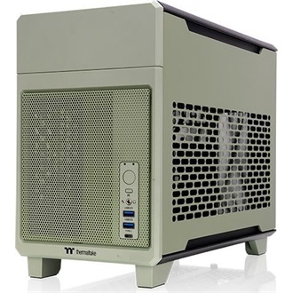 Thermaltake TR100  táp nélküli Mini-ITX számítógépház zöld