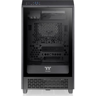 Thermaltake The Tower 200 táp nélküli ablakos MT Mini Tower számítógépház fekete