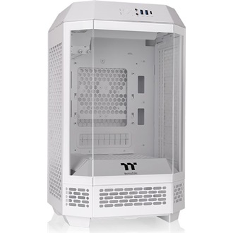 Thermaltake The Tower 250 White táp nélküli ablakos Mini-ITX számítógépház fehér