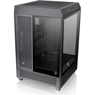 Thermaltake The Tower 500 táp nélküli ablakos Mid Tower számítógépház fekete