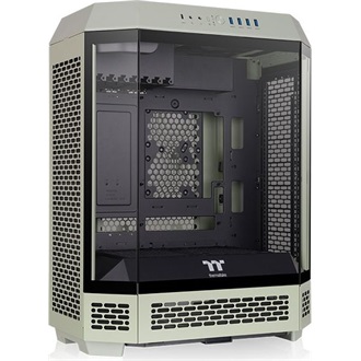 Thermaltake The Tower 600 Matcha Green táp nélküli ablakos Mid Tower számítógépház zöld