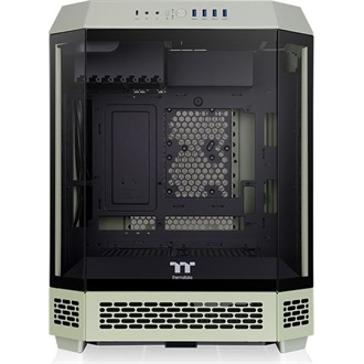 Thermaltake The Tower 600 Matcha Green táp nélküli ablakos Mid Tower számítógépház zöld