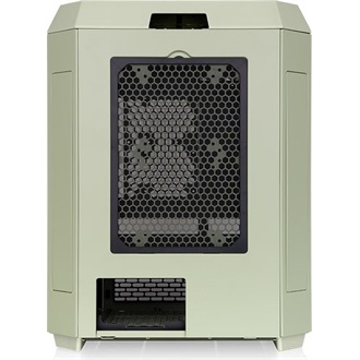 Thermaltake The Tower 600 Matcha Green táp nélküli ablakos Mid Tower számítógépház zöld